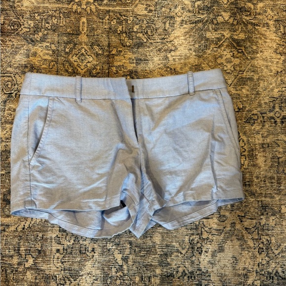 Jcrew Women's Light Blue Shorts - Picture 1 of 4